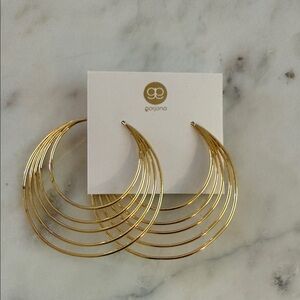 Gorjana Multi-Hoop Gold Earrings